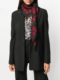 Alexander McQueen skull scarf