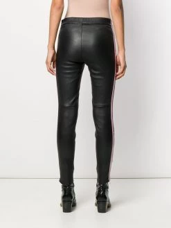 Alexander McQueen side stripe skinny trousers