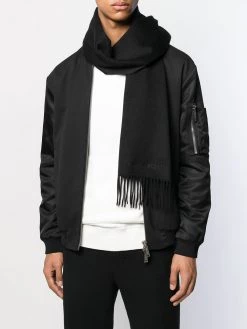 Alexander McQueen fringed scarf