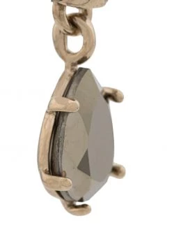 Alexander McQueen skull crystal earrings