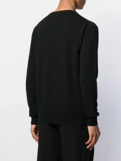 Alexander McQueen embroidered logo jumper