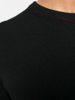 Alexander McQueen embroidered logo jumper