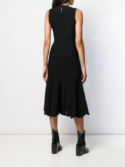 Alexander McQueen flared hem midi dress