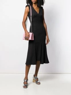 Alexander McQueen pleated hem dress
