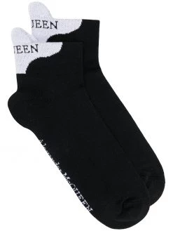 Alexander McQueen signature logo socks