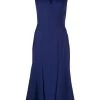 Alexander McQueen flared mi-length dress