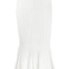 Alexander McQueen knit trumpet midi skirt