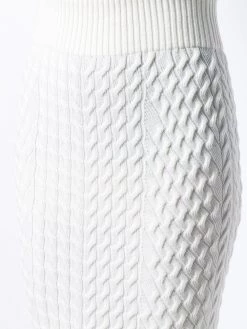 Alexander McQueen knit trumpet midi skirt