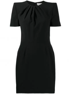 Alexander McQueen ruched cocktail dress