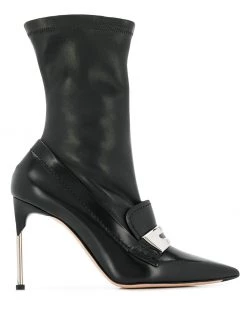 Alexander McQueen loafer-style ankle boots