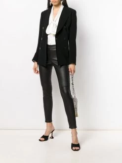 Alexander McQueen pussy bow shirt