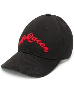 Alexander McQueen embroidered signature baseball cap