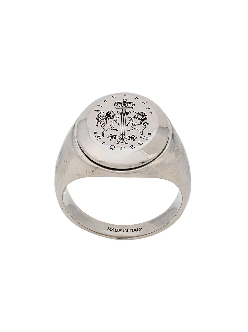Best reviews of ๐ฅ Alexander McQueen Engraved signet ring ๐ 1 Alexander McQueen engraved signet ring