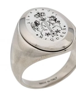 Best reviews of ๐ฅ Alexander McQueen Engraved signet ring ๐ 5 Alexander McQueen engraved signet ring