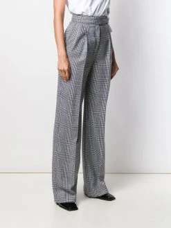 Best reviews of 🎁 Alexander McQueen Check high waisted trousers 🌟 9 Alexander McQueen check high-waisted trousers