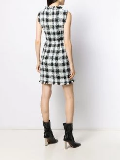 Alexander McQueen bouclé tweed mini dress
