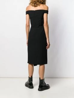 Best reviews of ✨ Alexander McQueen Off the shoulder midi 👗 dress 🌟 10 Alexander McQueen off-the-shoulder midi dress