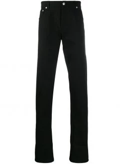 Alexander McQueen dogtooth cuff jeans