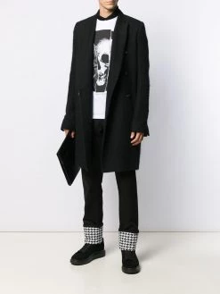 Alexander McQueen dogtooth cuff jeans