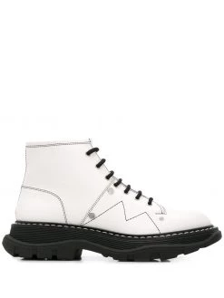Alexander McQueen lace-up combat boots