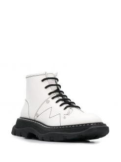 Alexander McQueen lace-up combat boots