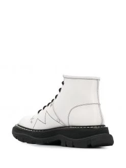 Alexander McQueen lace-up combat boots