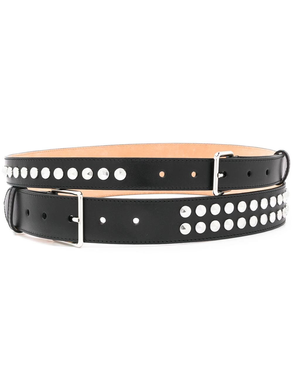 New โญ Alexander McQueen Double studded belt ๐งจ 1 Alexander McQueen double studded belt