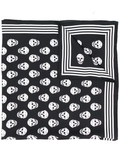 Alexander McQueen mini skull print scarf
