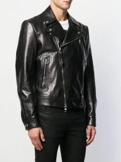 Alexander McQueen off-centre zipped jacket
