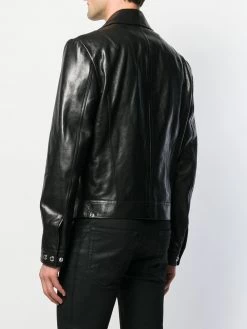 Alexander McQueen off-centre zipped jacket