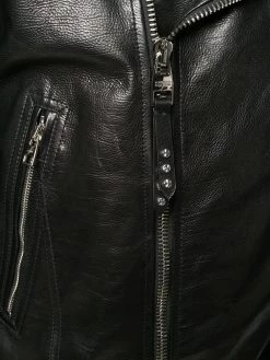 Alexander McQueen off-centre zipped jacket