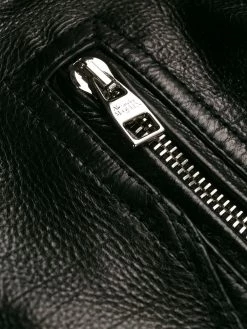 Alexander McQueen off-centre zipped jacket