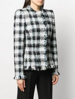 Alexander McQueen Bouclé fitted jacket