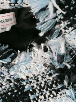 Alexander McQueen Bouclé fitted jacket