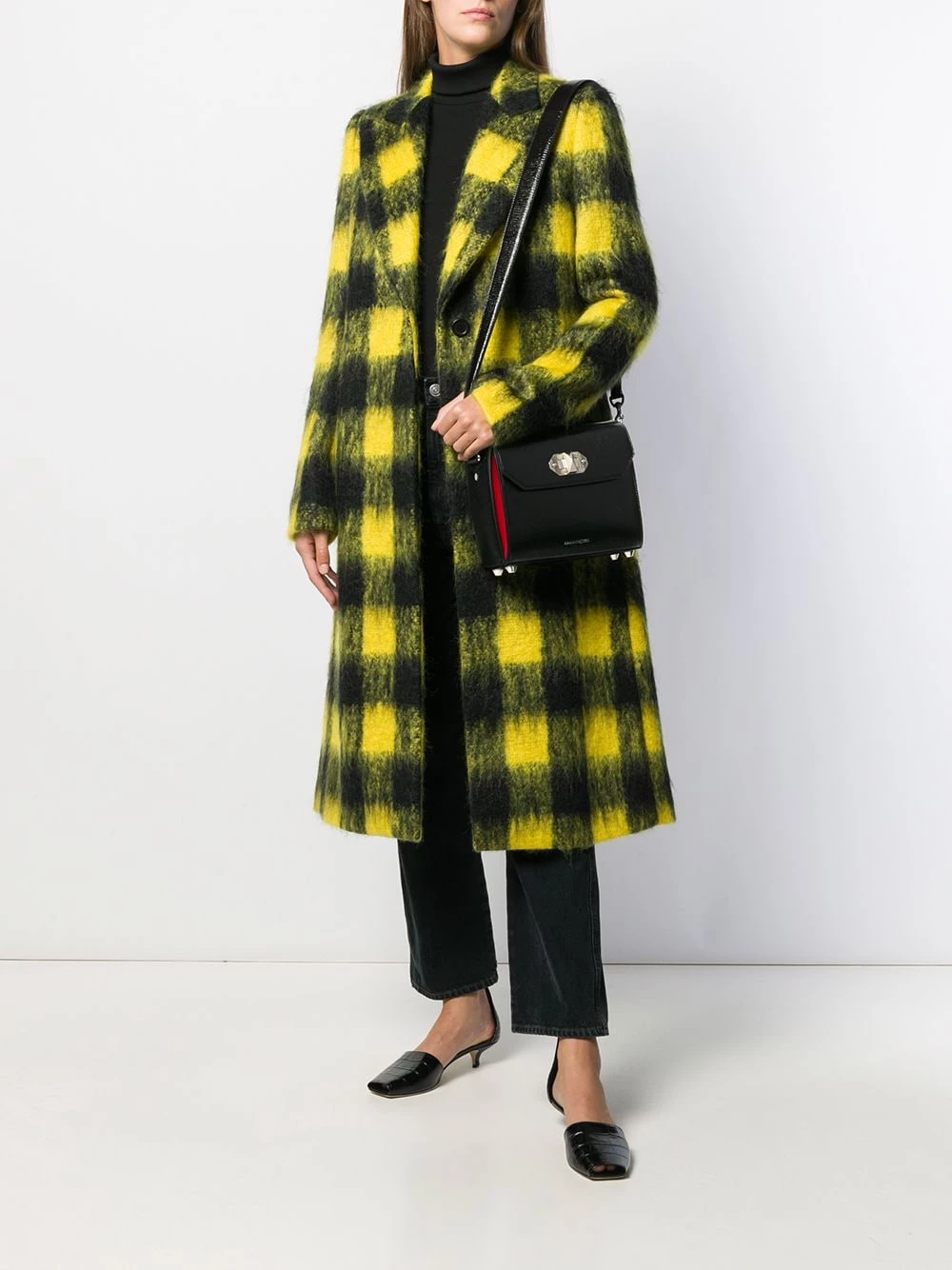 Outlet ๐ฅ Alexander McQueen Twist lock fastening shoulder bag ๐ 2 Alexander McQueen twist-lock fastening shoulder bag