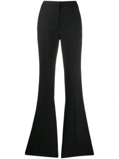 Alexander McQueen high-rise flared tailored trousers