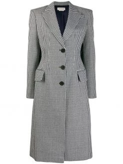 Alexander McQueen pied-de-poule coat