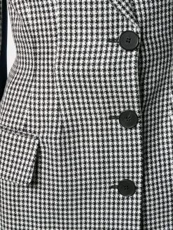 Alexander McQueen pied-de-poule coat