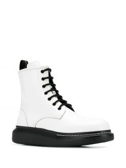 Alexander McQueen chunky ankle boots