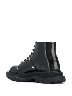 Alexander McQueen Tread lace-up boots