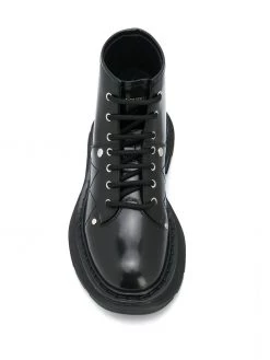 Alexander McQueen Tread lace-up boots