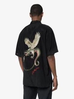 Best deal ๐ Alexander McQueen Dragon embroidered ๐ shirt ๐ 8 Alexander McQueen dragon embroidered shirt