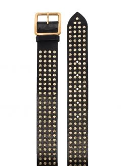 Alexander McQueen studded buckled belt