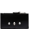 Alexander McQueen skull stud zipped pouch
