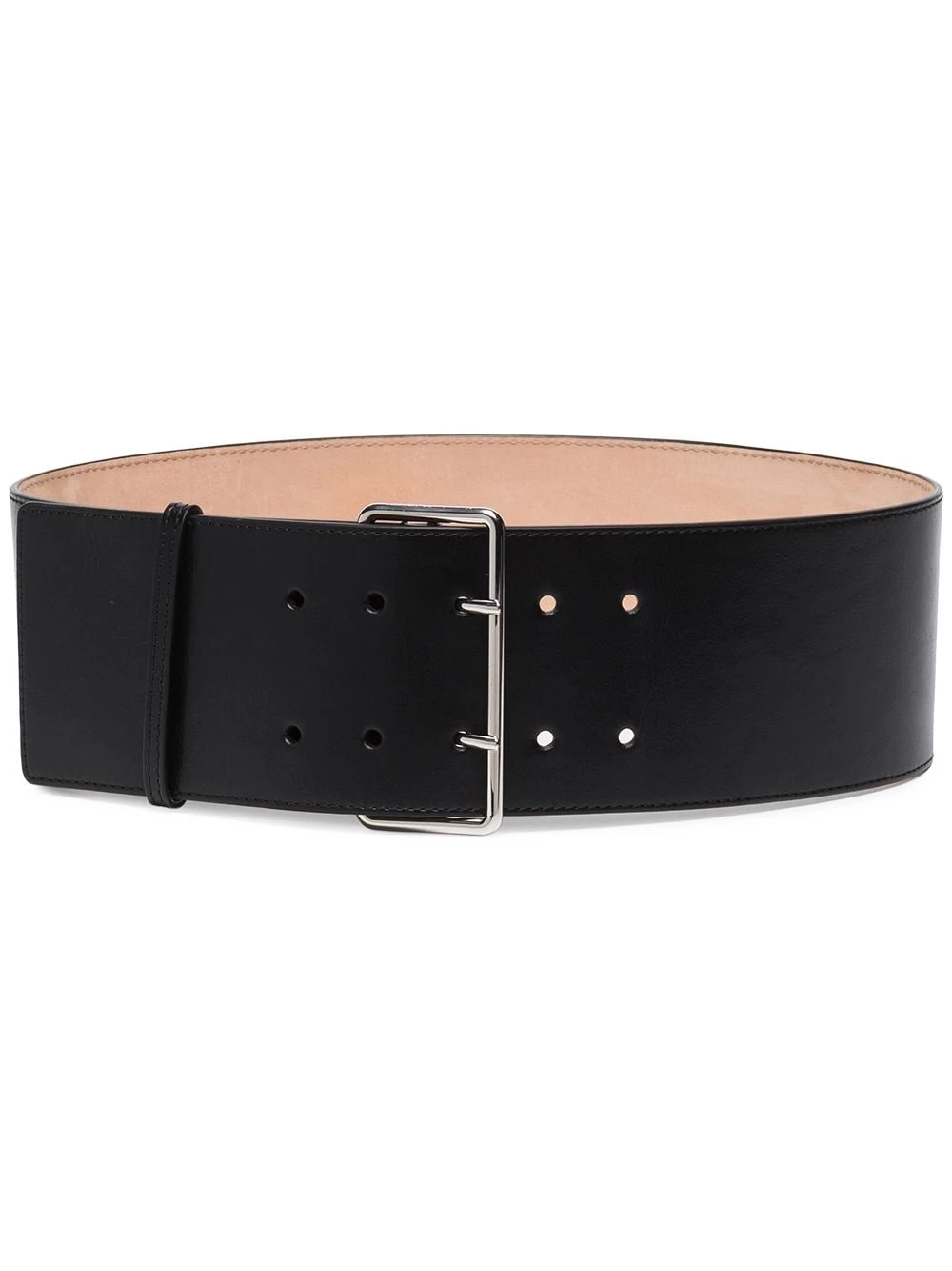 Budget ๐ Alexander McQueen Black leather waist belt โจ 1 Alexander McQueen black leather waist belt