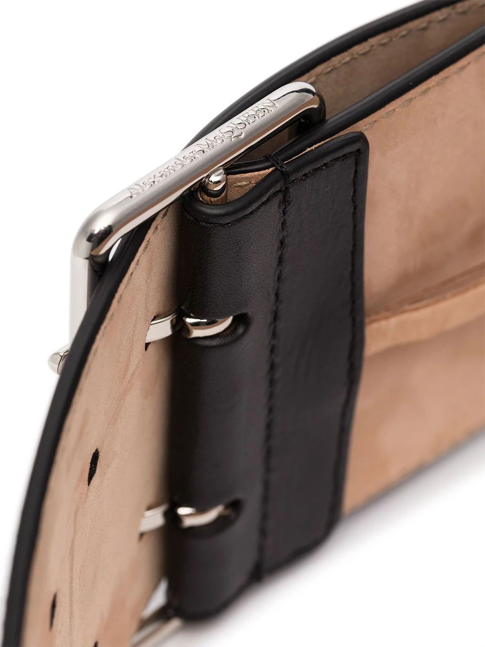 Budget ๐ Alexander McQueen Black leather waist belt โจ 3 Alexander McQueen black leather waist belt