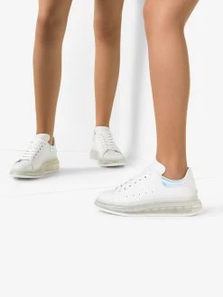 Alexander McQueen oversized two-tone sneakers