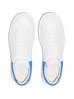Alexander McQueen Oversized contrast heel sneakers