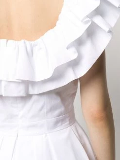 Alexander McQueen ruffle peplum blouse