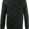 Alexander McQueen multiple skulls jumper